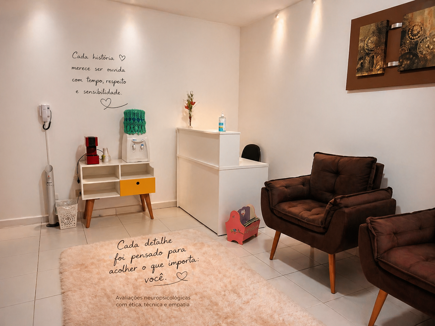 Consultório em Osasco — sala de atendimento
